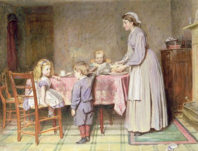 Tea Time by George Goodwin Kilburne